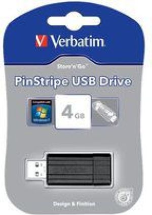 Pendrive Verbatim PinStripe, 4 GB  (49061) 2