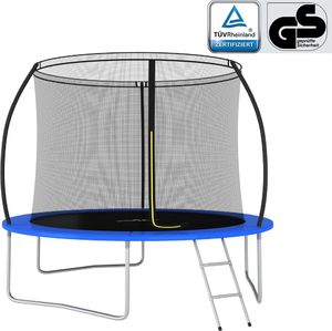 Trampolina ogrodowa vidaXL 92454 z siatką wewnętrzną 10 FT 305 cm 2