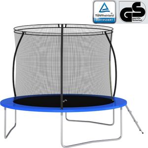 Trampolina ogrodowa vidaXL 92454 z siatką wewnętrzną 10 FT 305 cm 4