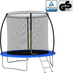 Trampolina ogrodowa vidaXL 92453 z siatką wewnętrzną 8 FT 244 cm 2