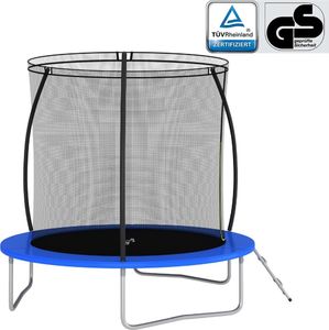 Trampolina ogrodowa vidaXL 92453 z siatką wewnętrzną 8 FT 244 cm 4