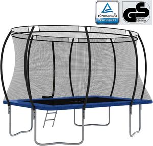 Trampolina ogrodowa vidaXL 92452 z siatką zewnętrzną 335 x 244 cm 5