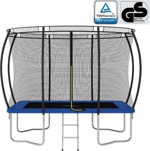 Trampolina ogrodowa vidaXL 92451 z siatką zewnętrzną 274 x 183 cm 3