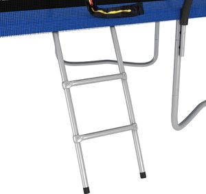 Trampolina ogrodowa vidaXL 92451 z siatką zewnętrzną 274 x 183 cm 6