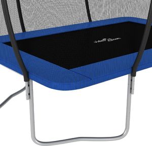 Trampolina ogrodowa vidaXL 92451 z siatką zewnętrzną 274 x 183 cm 7
