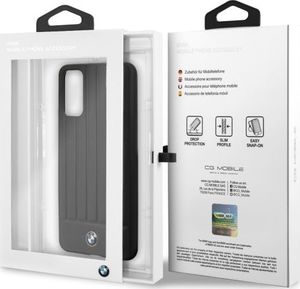 BMW Etui hardcase BMW BMHCS62POCBK S20 G980 czarny/black Signature 7