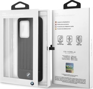 BMW Etui hardcase BMW BMHCS69POCBK S20 Ultra G988 czarny/black Signature 7