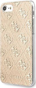 Guess Guess GUHCI8PCU4GLGO iPhone 7/8/SE 2020 złoty/gold hard case 4G Glitter uniwersalny 2