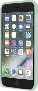 Guess Guess GUHCI8LSLMGGR iPhone 7/8/SE 2020 zielony/green hard case Silicone Vintage Gold Logo uniwersalny 6