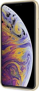Guess Guess GUHCI65G4GG iPhone Xs Max szary/grey hard case 4G Collection uniwersalny 6