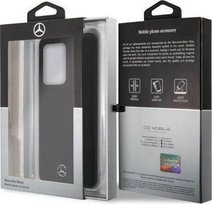 Mercedes Mercedes MEHCS69SILSB S20 Ultra G988 hard case czarny/black Silicone Line 7