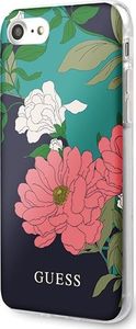 Guess Guess GUHCI8PCUTRFL01 iPhone 7/8/SE 2020 czarny/black N1 Flower Collection Shiny uniwersalny 2