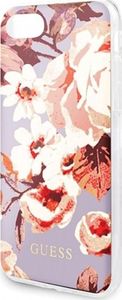 Guess Guess Flower Shiny Collection N2 etui na iPhone SE 2020 / 8 / 7 (lilie) 3