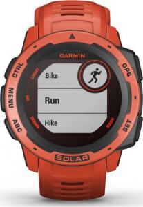 Zegarek sportowy Garmin  Instinct Solar Czerwony  (010-02293-20) 4