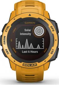 Zegarek sportowy Garmin  Instinct Solar Żółty  (010-02293-09) 2