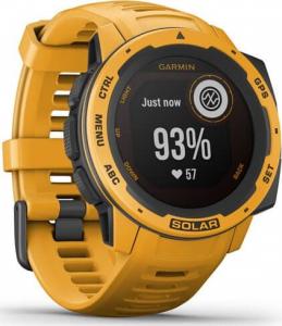 Zegarek sportowy Garmin  Instinct Solar Żółty  (010-02293-09) 3