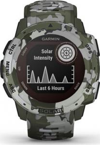 Zegarek sportowy Garmin  Instinct Solar Camo Szaro-zielony  (010-02293-06) 2