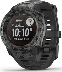 Zegarek sportowy Garmin  Instinct Solar Camo Szary  (010-02293-05) 1
