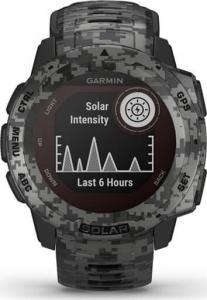 Zegarek sportowy Garmin  Instinct Solar Camo Szary  (010-02293-05) 2