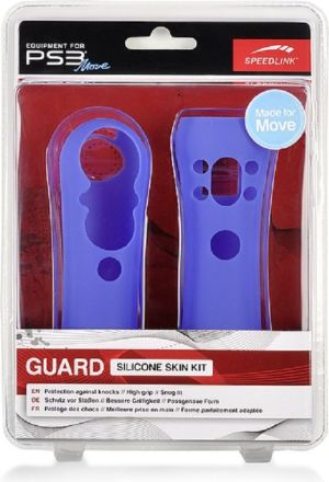 Speedlink etui Guard Silicone Skin na kontrolery PS3 Move niebieskie (SL-4319-SBE) 2