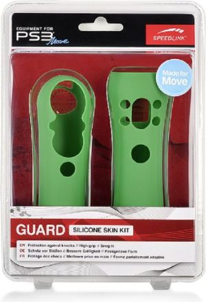 Speedlink etui Guard Silicone Skin na kontrolery PS3 Move zielone (SL-4319-SGN) 2