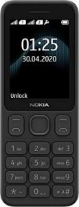 Telefon komórkowy Nokia 125 Dual SIM Czarny 1