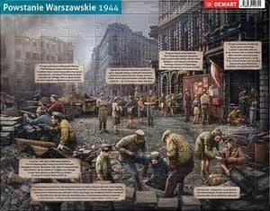 Demart Puzzle ramkowe - Powstanie Warszawskie 1944 1