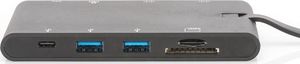 Stacja/replikator Digitus Travel Docking USB-C (DA-70865) 9