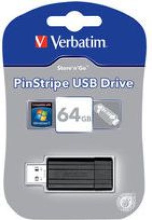 Pendrive Verbatim PinStripe, 64 GB  (49065) 3