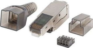 Lanberg WTYK SIECIOWY BEZNARZĘDZIOWY RJ45 (8P8C) LANBERG KAT.6A FTP 2