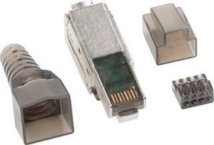 Lanberg WTYK SIECIOWY BEZNARZĘDZIOWY RJ45 (8P8C) LANBERG KAT.6A FTP 3