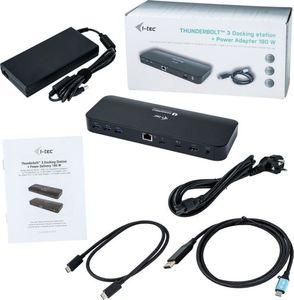 Stacja/replikator I-TEC Dual 4K Thunderbolt 3 (TB3HDMIDOCKPLUS) 3