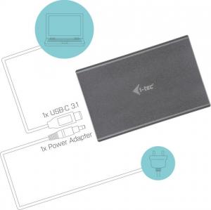 Kieszeń I-TEC USB-C 3.2 Gen 2 - 2x SATA M.2 RAID MySafe (CAMYSAFEDUALM2) 3