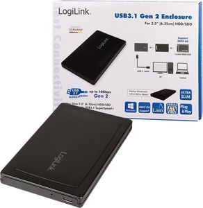 Kieszeń LogiLink 2.5" SATA - USB-C 3.2 Gen 2 (UA0292) 7