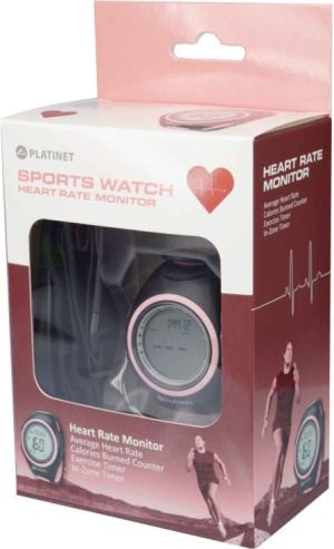 Zegarek sportowy Platinet heart rate monitor PHR207 różowy 1