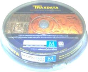 Traxdata DVD-M 4.7GB 4x, Cake 10 szt. (70Y1BTRA0001) 1
