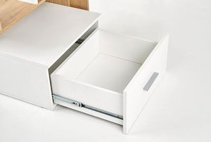 Biurko Elior Olwen Białe 149 cm x 50 cm 4