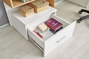 Biurko Elior Olwen Białe 149 cm x 50 cm 6