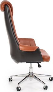 Krzesło biurowe Elior Kazar Brązowe 3