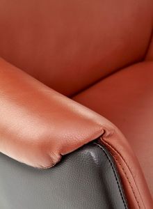 Krzesło biurowe Elior Kazar Brązowe 8