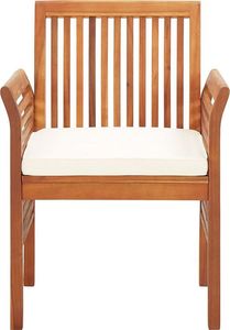 Elior krzesło ogrodowe z drewna akacji Kioto, biel (7383) 5