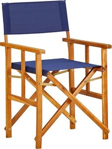 Elior krzesło reżyserskie Martin, niebieskie (7380) 1