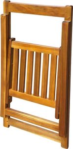 Elior akacjowe krzesła ogrodowe Hobart, 2 sztuki (E5391vidaxl_42660) 5