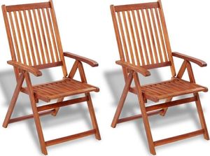 Elior drewniane krzesła ogrodowe Pasadena 2 sztuki (5364) 1