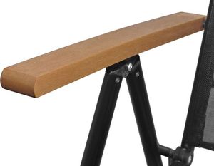 Elior Komplet ogrodowych krzeseł składanych Amareto 4 szt. 4