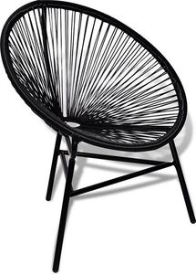 Elior krzesło ogrodowe Corrigan czarne (5353) 1