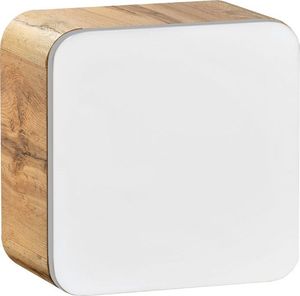 Elior Wisząca kwadratowa szafka łazienkowa Borneo 2X - biały 1