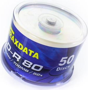 Traxdata CD-R 700 MB 52x 50 sztuk (9017E3ITRA002) 1