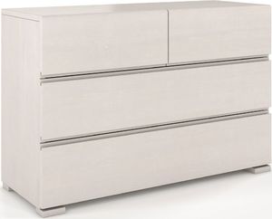 Elior Komoda drewniana z szufladami Verlos 3S - Biały 1