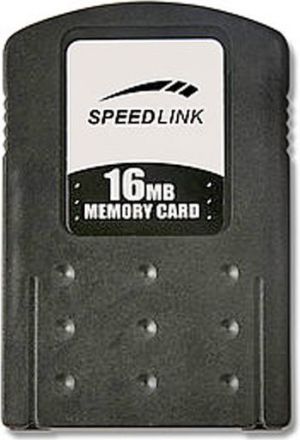 Speedlink 16MB memory card PS2 + 10 gier (SL-4052-SBK) 1
